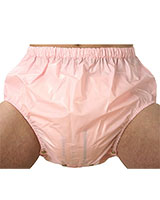 (Bild für) Windelhose aus PVC - mit Druckknöpfen unten - zum Schließen ins Bild klicken
