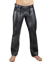 Neoprene Pants with 2 Front Zippers and 1 Back Zipper