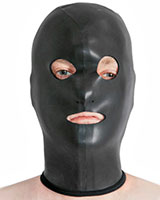 Neoprene Hood with Mouth and Eyes Openings - Click Image to Close