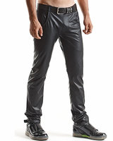 Matt Black Wet Look Trousers by Regnes Fetish Planet