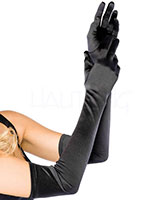 (Bild für) Lange Satinhandschuhe - mehrere Farben
