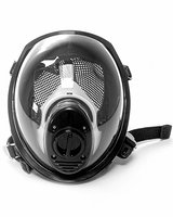 Futuristic Gas Mask with Wide Visor