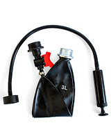 (image for) Rubber Rebreather Bag XXL for Gas Masks with Two RD40 Threads