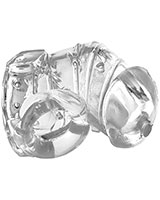 DETAINED 2.0 Restrictive Chastity Cage with Internal Nubs
