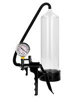 (Bild für) Elite Beginner Scherengriff-Penispumpe mit Manometer und Zylinder