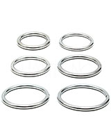 (Bild für) Cockringset aus Metall - jeweils 2 Cockringe