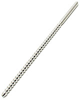 DIP STICK RIBBED Stainless Steel Urethral Sound - Several Sizes