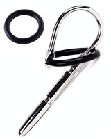 (Bild für) DILADO 5 - Edelstahl-Penisstick mit 2 Silikonringen